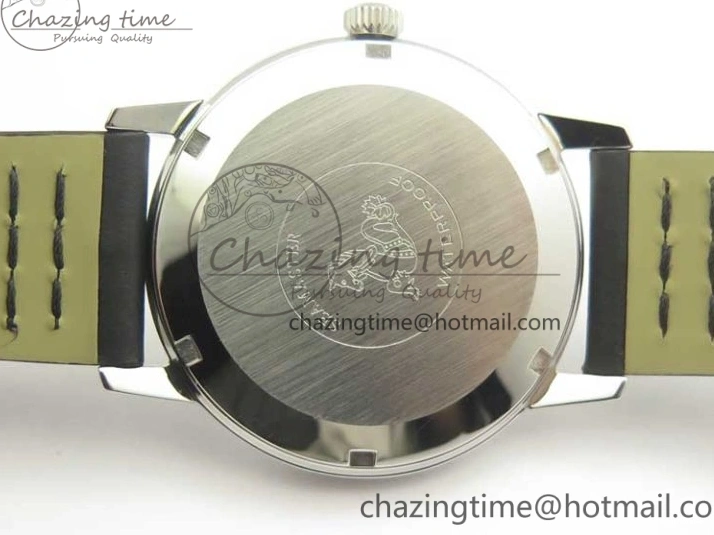 1226 Seamaster 30 1962 date SS TW Best Edition White Dial Silver Markers On Black Leather Strap MIYOTA Fashionable 8021